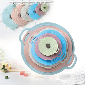 Food-grade Silicone Lid Keeps In 6 Sizes
